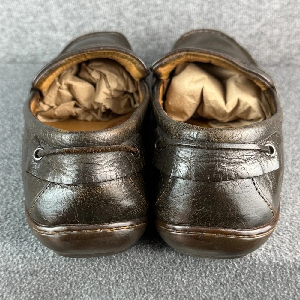 Born Leather‎ Penny Loafers Brown Men's 12 Slip- On Casual Comfort